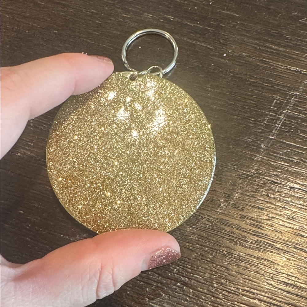 Yellow Butterfly Keychain - Picture 2 of 2